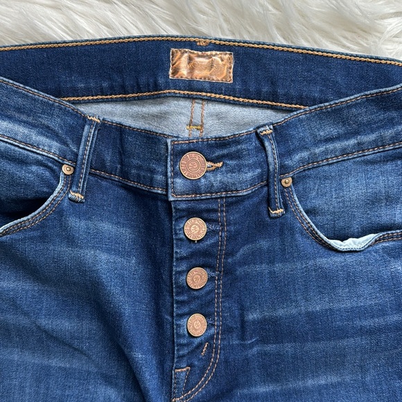 MOTHER "Pixie Runway" Straight Leg Jeans Size 27 - Picture 7 of 15
